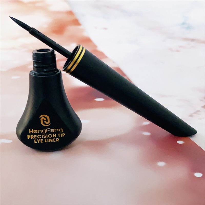 Delineador de ojos resistente al agua, líquido, cabeza dura, secado rápido, resistente al sudor, no florece, lápiz delineador de ojos de larga duración, cosméticos Maquiagem
