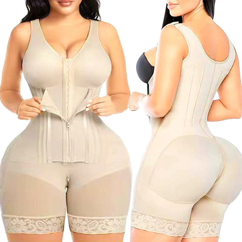 Fajas colombianas XXS Body Shapewear Control bragas alta compresión cintura entrenador corsé adelgazante vaina Body Shaper