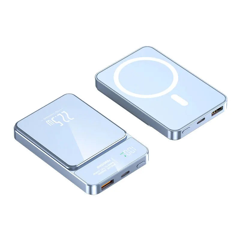 Batería Externa Magnética de 10000mAh, 20W, Inalámbrica, Delgada y Portátil, para MagSafe iPhone 17 16 15 Samsung 24 23