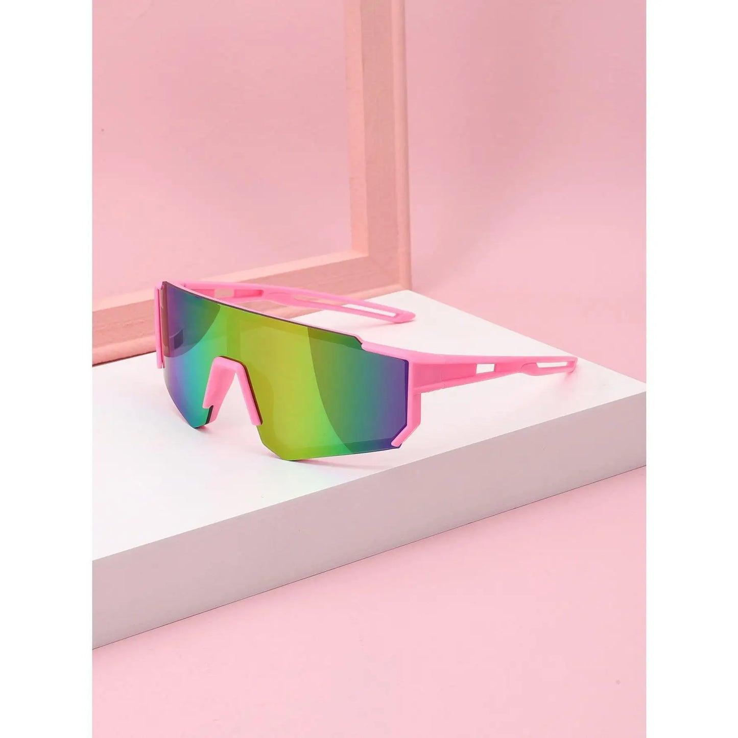 Gafas de ciclismo para niños, gafas para montar para niños y niñas, gafas a prueba de viento a la moda para exteriores, gafas resistentes a los rayos UV