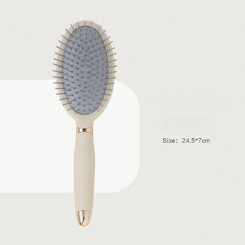 Beautiful antistatic comb for detangling, household air cushion comb, for women, long hair, curling, fluffy airbag, head massage comb