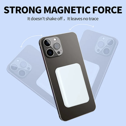 MagSafe-Banco de energía inalámbrico magnético, batería auxiliar externa portátil para iPhone 12/13/14/15 Pro Mini Plus Max