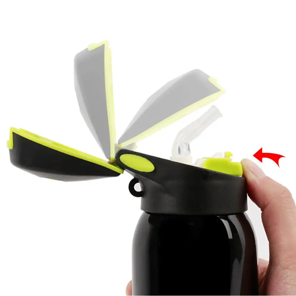 Bike water bottle, mountain bike kettle, cycling thermos, warm-keeping water cup, 500ml sports bottle, 0.5l aluminum alloy