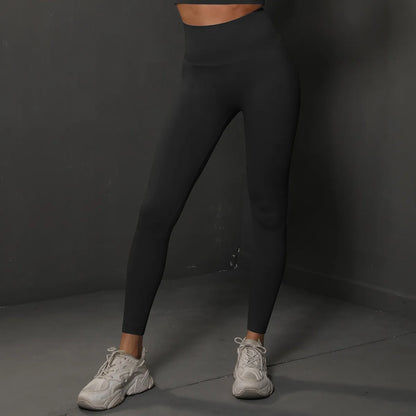 Women's High Waist Yoga Leggings Seamless Scrunch Butt Sport Tights for Fitness, Running, Hip Lift, Yoga Pants, High-Stretch Gym Leggings