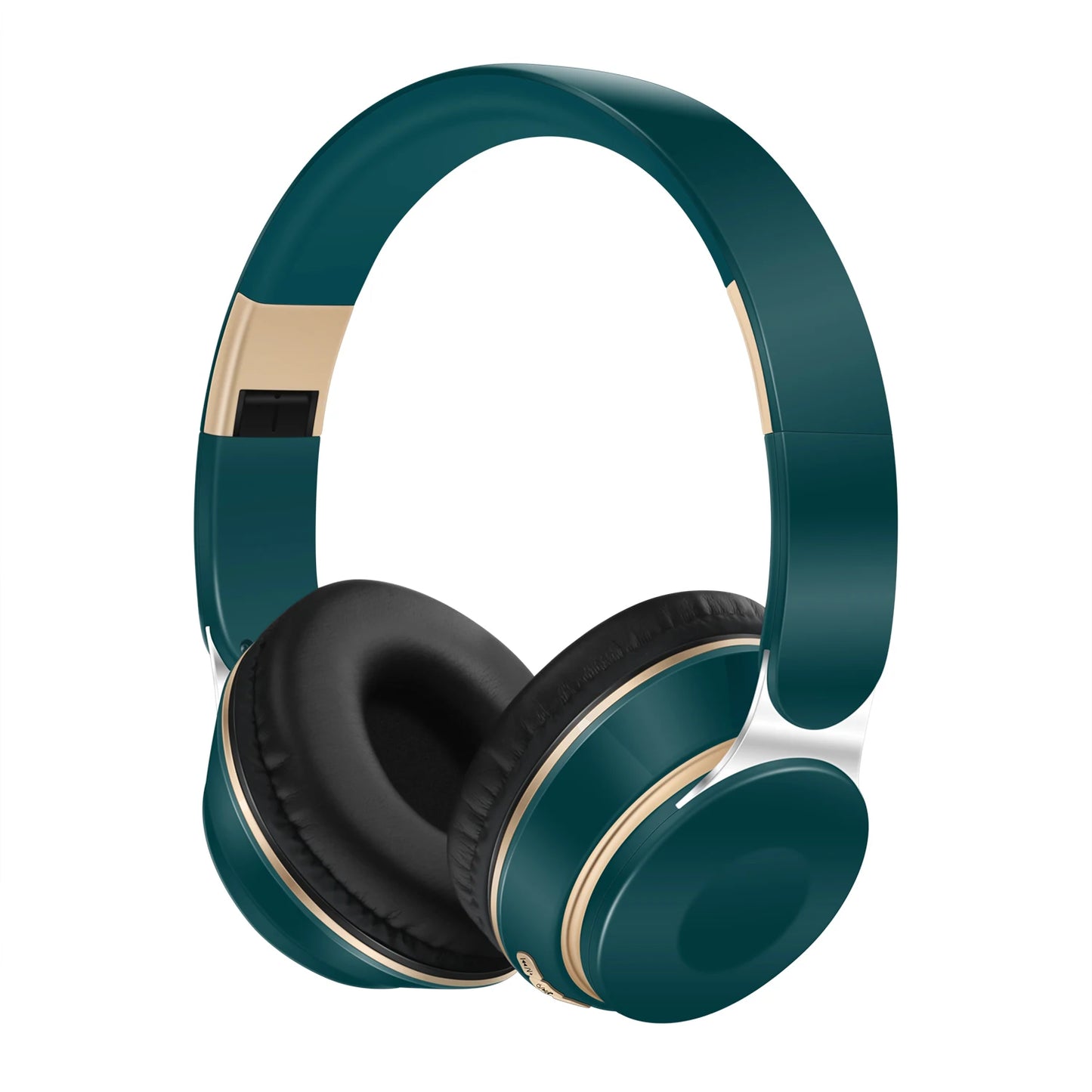 Bluetooth 2026 Wireless Headphones, On-Ear Stereo Headset with SD Card Support and Microphone for iPhone, Samsung, and Tablets