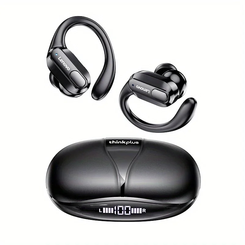 XT80 auriculares inalámbricos Bluetooth 5,3 auriculares verdaderos con micrófono Control de botón reducción de ruido ganchos para las orejas auriculares impermeables