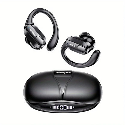 XT80 auriculares inalámbricos Bluetooth 5,3 auriculares verdaderos con micrófono Control de botón reducción de ruido ganchos para las orejas auriculares impermeables