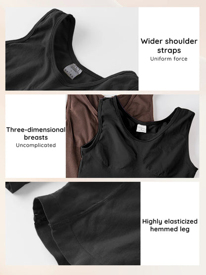 POKARLA Bodysuits sexys de cobertura total, faja moldeadora de muslos, mono moldeador de hombros anchos, faja sin costuras, adelgazante.