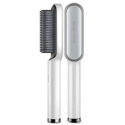 Plancha de pelo multifuncional para el cuidado Personal, alisador de pelo profesional de calentamiento rápido, peine caliente eléctrico