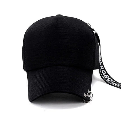 Gorra de Béisbol Clásica con Visera Metálica Personalizada, Estilo Ligero y Transpirable Cuatro colores para elegir