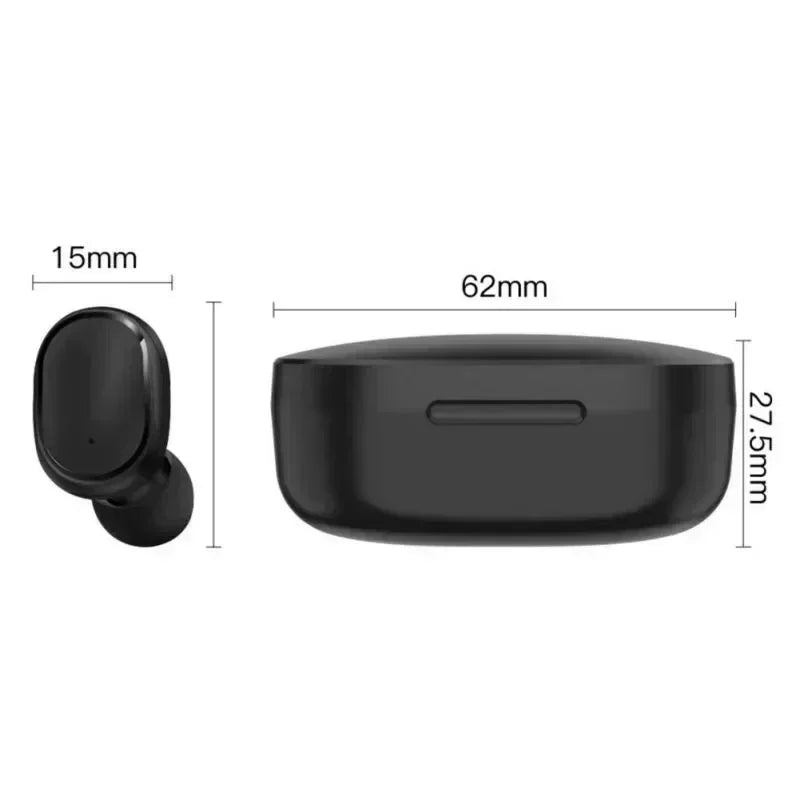 E6S TWS Bluetooth Wireless Headphones Bluetooth Earphones Wireless Earbuds Noise Cancelling Headphones with Microphone