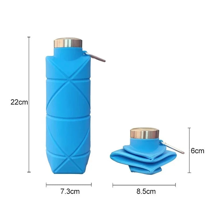 700ML Soft Water Bottle, Running Flask, Gourde, Silicone Running Water Bottle, YDSH05 Soft Flask