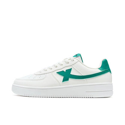 Xtep zapatos de skate para Mujer y hombres moda estilo callejero moda baja suela gruesa durabilidad cómodo zapato.