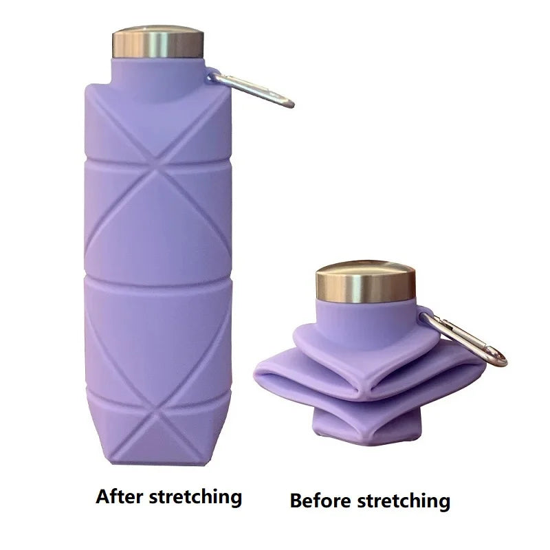 700ML Soft Water Bottle, Running Flask, Gourde, Silicone Running Water Bottle, YDSH05 Soft Flask