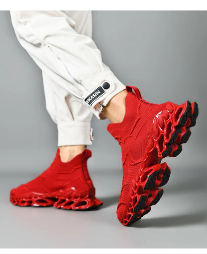 Zapatos de hombre, zapatillas de deporte informales para hombre, tenis, zapatos de lujo, zapatillas de entrenamiento para carreras, zapatos transpirables, zapatos para correr a la moda para mujer