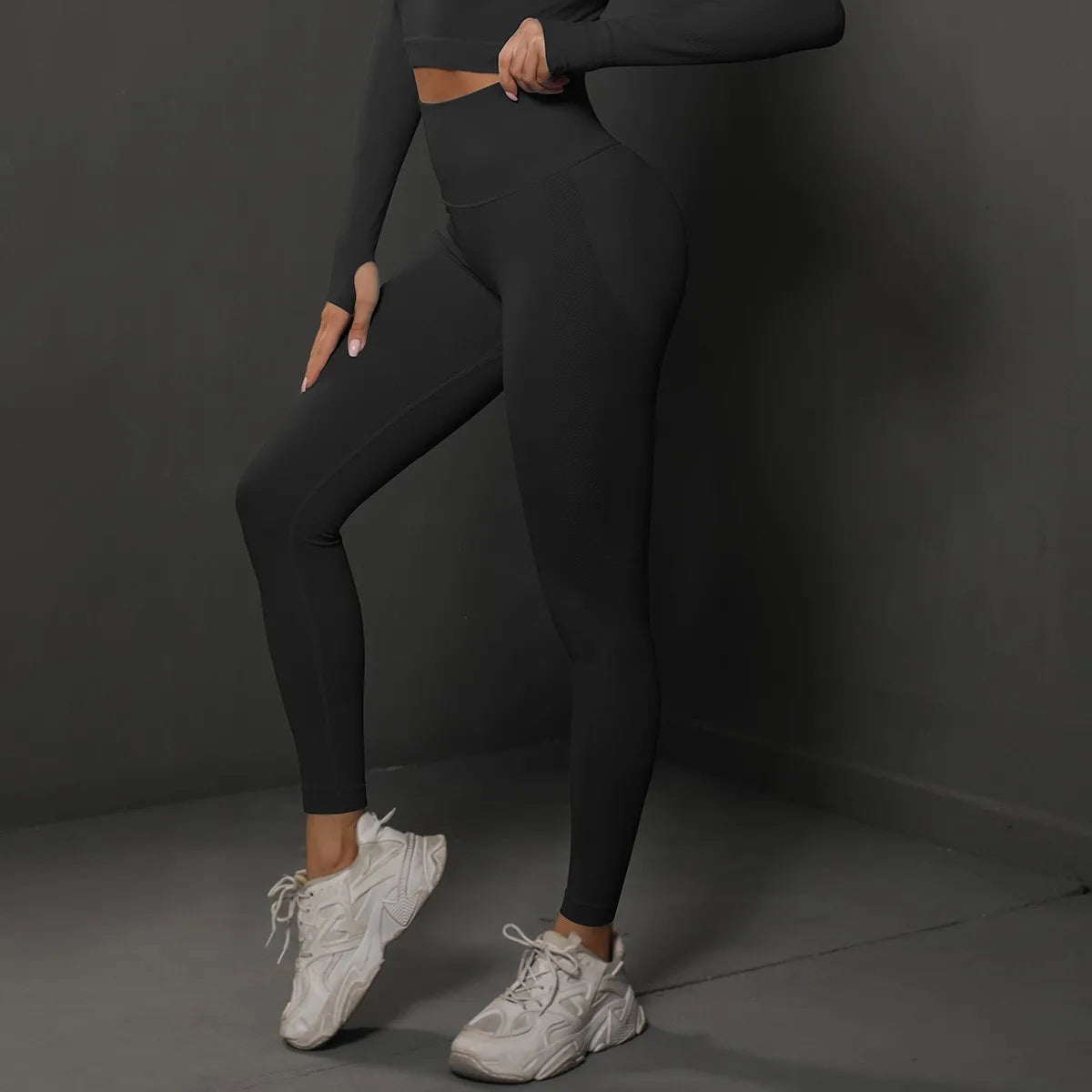 Women's High Waist Yoga Leggings Seamless Scrunch Butt Sport Tights for Fitness, Running, Hip Lift, Yoga Pants, High-Stretch Gym Leggings