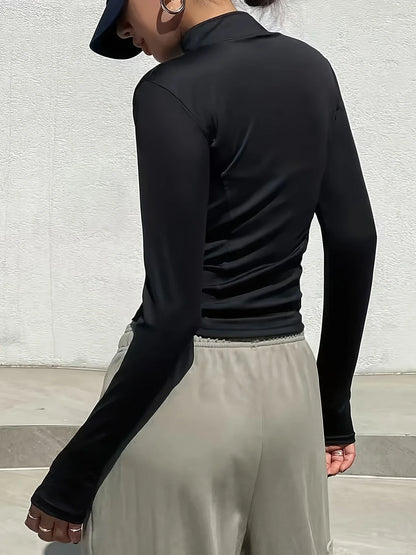 Chaqueta deportiva de secado rápido para Pilates de otoño para mujer: ideal para entrenamientos de gimnasio y correr al aire libre