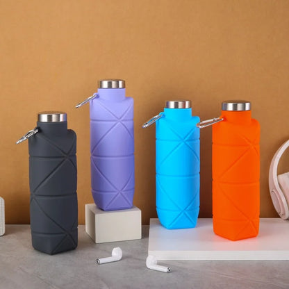 700ML Soft Water Bottle, Running Flask, Gourde, Silicone Running Water Bottle, YDSH05 Soft Flask