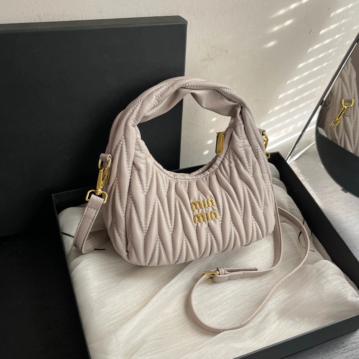 Bolsos cruzados de lujo ligeros para mujer, bolsos de moda para exteriores, bolso de hombro
