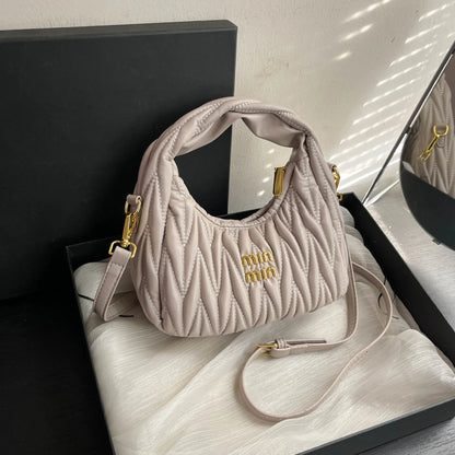 Bolsos cruzados de lujo ligeros para mujer, bolsos de moda para exteriores, bolso de hombro