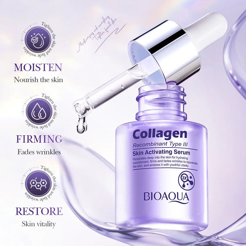 Instant Wrinkle Remover, Firming Facial Serum That Fades Fine Lines, Anti-Aging Essence, Whitens, Brightens, Nourishes Skin Care