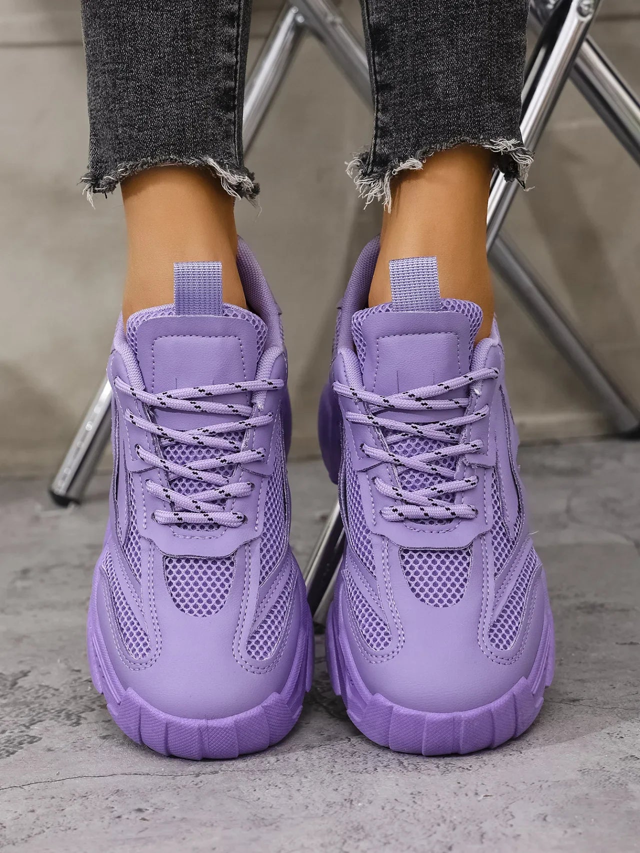 Zapatos De plataforma De verano para Mujer, Zapatos deportivos informales, versátiles, De fondo suave, transpirables, para correr, Zapatos De Mujer