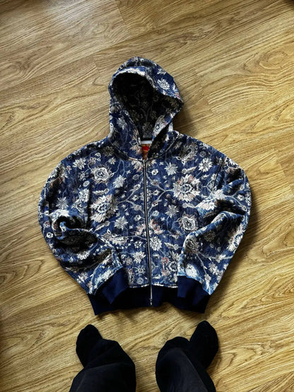 Y2K nueva versión coreana de estilo universitario Spice Girl cremallera Sudadera con capucha mujeres Harajuku Casual suelta polar grueso sudadera Punk Sudadera con capucha