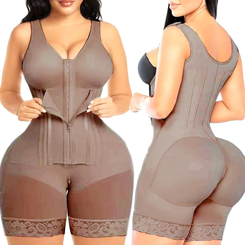 Fajas colombianas XXS Body Shapewear Control bragas alta compresión cintura entrenador corsé adelgazante vaina Body Shaper