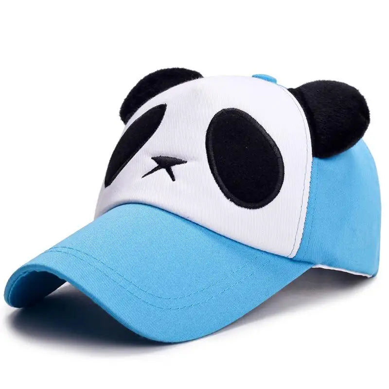 Gorras de béisbol de Panda bonitas de verano para hombres y mujeres, Gorras Snapback de algodón de Hip Hop, protección solar para niños y niñas, Gorras para exteriores, triangulación de envíos