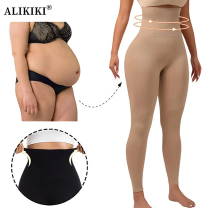 Leggings de cintura alta moldeadores, control de abdomen, compresión, no transparentes, pantalones de yoga suaves para entrenamiento, levantamiento de glúteos, mallas de gimnasio