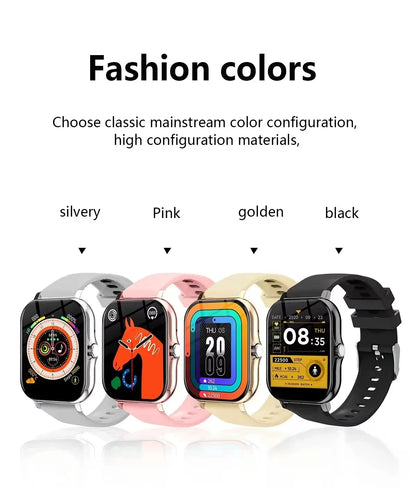 Reloj Inteligente VIVO para Android y iPhone, Pantalla HD de 2.01 Pulgadas, Responde y Realiza Llamadas, Vista Previa de Mensajes, Modos Deportivos, Esfera Personalizable, Pronóstico del Tiempo