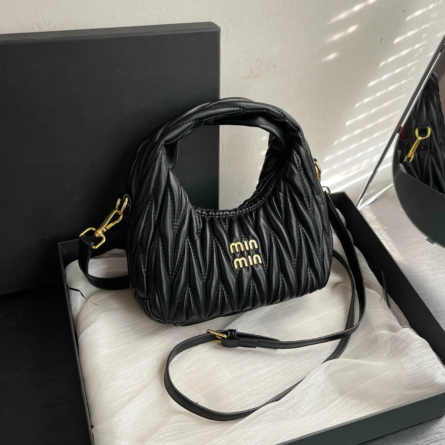 Bolsos cruzados de lujo ligeros para mujer, bolsos de moda para exteriores, bolso de hombro