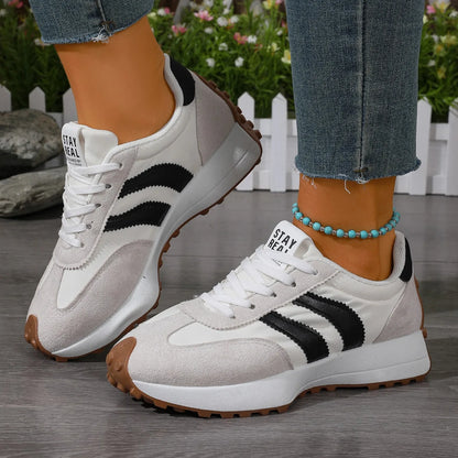 Zapatillas Deportivas para Mujer 2026, Primavera, Nuevas, de Lujo, Planas, Cómodas, Fáciles de Poner, Suaves, Modernas, Ligeras, para Exteriores