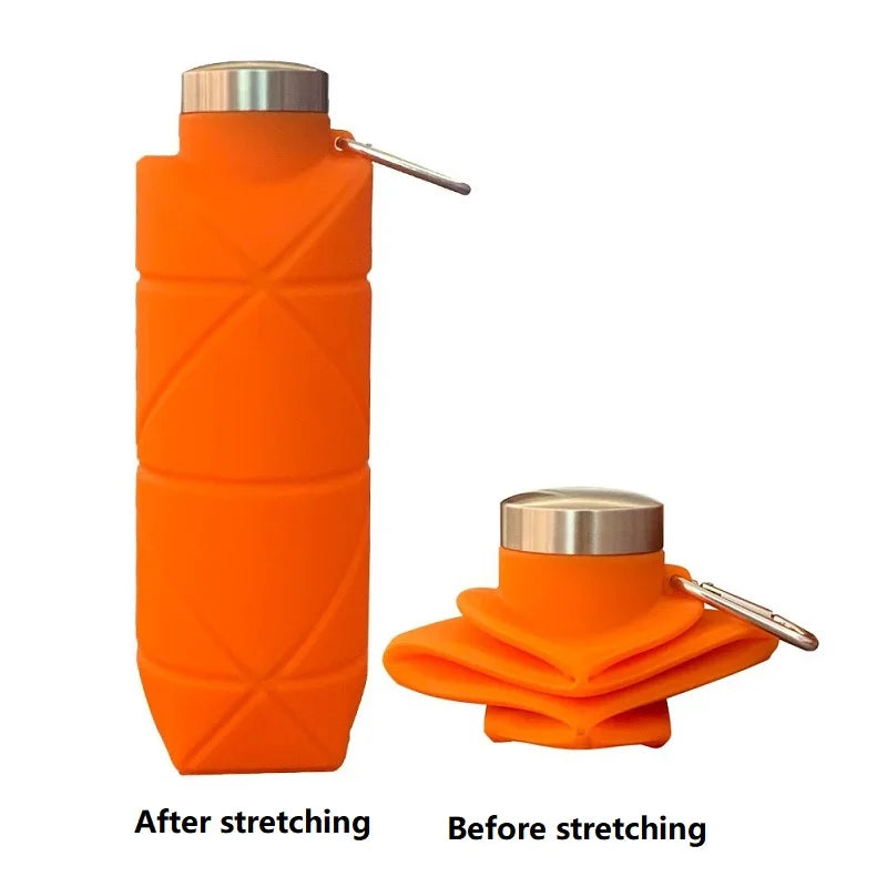 700ML Soft Water Bottle, Running Flask, Gourde, Silicone Running Water Bottle, YDSH05 Soft Flask