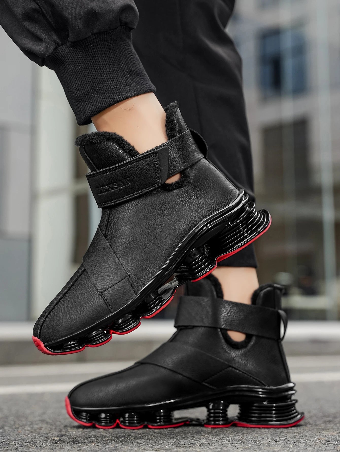 Women's and Men's Boots, New Winter Sneakers, Warm Women's and Men's Shoes, Waterproof Non-slip Plush Trainers, Women's and Men's Tennis Shoes, Boots, Women's and Men's Winter Trainers