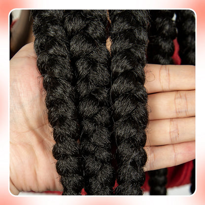Pelucas trenzadas Cornrow de 32 pulgadas, peluca con trenzas de encaje sintético completo con pelo de bebé, peluca de encaje trenzado sin nudos Frontal para mujeres negras