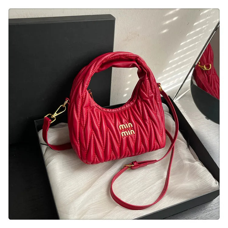 Bolsos cruzados de lujo ligeros para mujer, bolsos de moda para exteriores, bolso de hombro