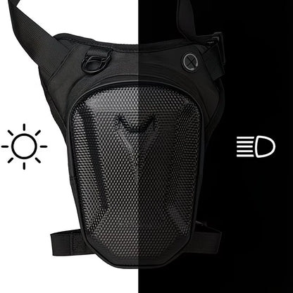 Bolsa de Pierna Impermeable para Moto, Riñonera Cruzada para Motociclista, Bolsa de Muslo para Motocross, Equipo de Moto para Hombre y Mujer