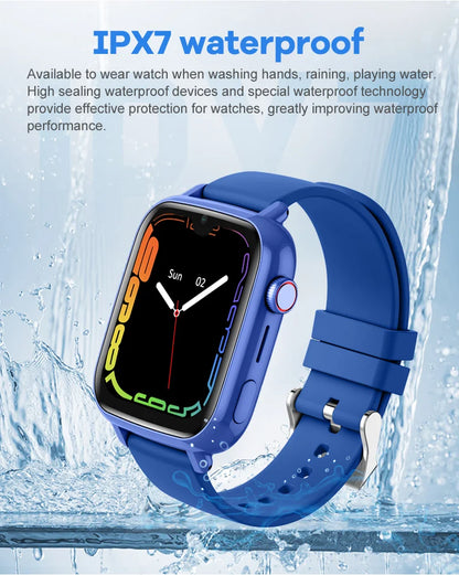 4G Smart Watch for Girls and Boys, GPS, WIFI, Video Call, SOS App, Download, Kids Smart Watch, Camera Monitor, Tracker, Location, Phone Watch