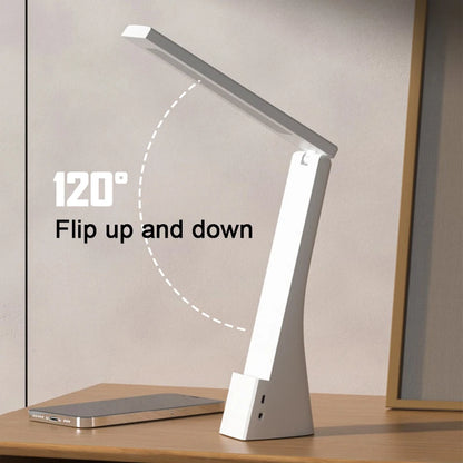 Lámpara de escritorio Led, luces de mesa plegables con carga y taponamiento, protección ocular, lámpara de escritorio de aprendizaje, accesorio de iluminación para dormitorio y mesita de noche