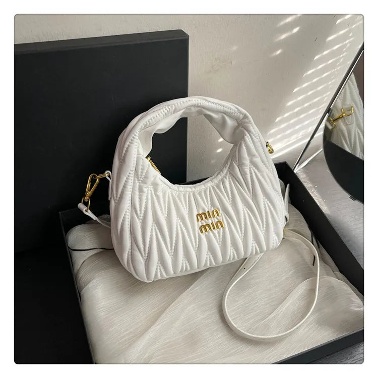 Bolsos cruzados de lujo ligeros para mujer, bolsos de moda para exteriores, bolso de hombro