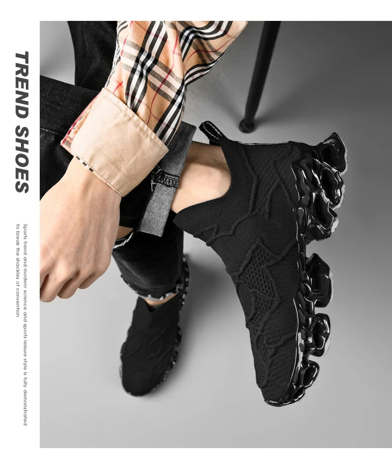 Zapatos de hombre, zapatillas de deporte informales para hombre, tenis, zapatos de lujo, zapatillas de entrenamiento para carreras, zapatos transpirables, zapatos para correr a la moda para mujer