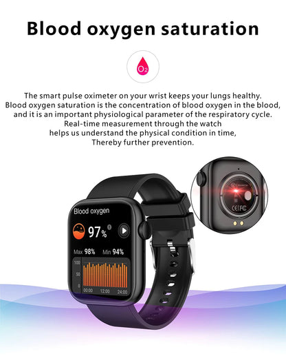 Reloj inteligente LIGE para Mujer, pantalla completamente táctil, llamada Bluetooth, relojes impermeables, rastreador deportivo de Fitness, Reloj inteligente para Mujer