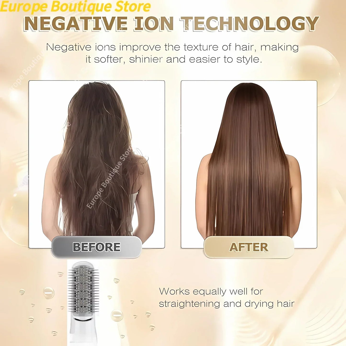 Secador de pelo profesional 5 en 1, peine de aire caliente, rizador para Dyson Airwrap, herramienta de estilismo, alisador de pelo, herramienta de peluquería