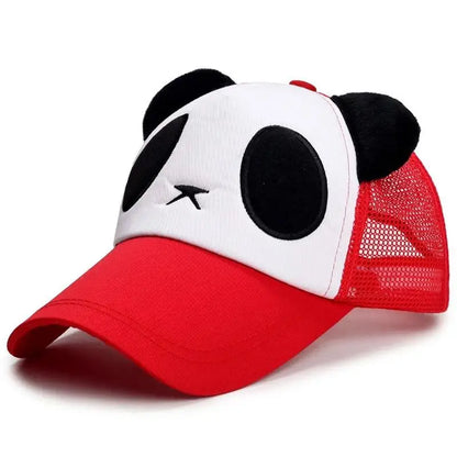 Gorras de béisbol de Panda bonitas de verano para hombres y mujeres, Gorras Snapback de algodón de Hip Hop, protección solar para niños y niñas, Gorras para exteriores, triangulación de envíos