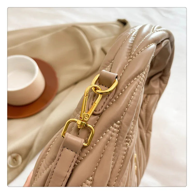 Bolsos cruzados de lujo ligeros para mujer, bolsos de moda para exteriores, bolso de hombro