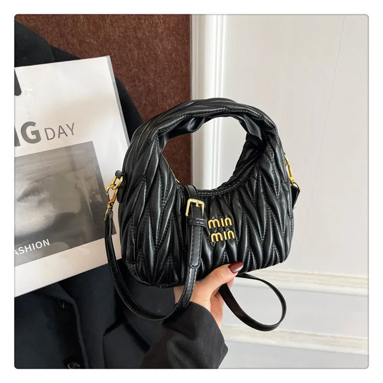 Bolsos cruzados de lujo ligeros para mujer, bolsos de moda para exteriores, bolso de hombro