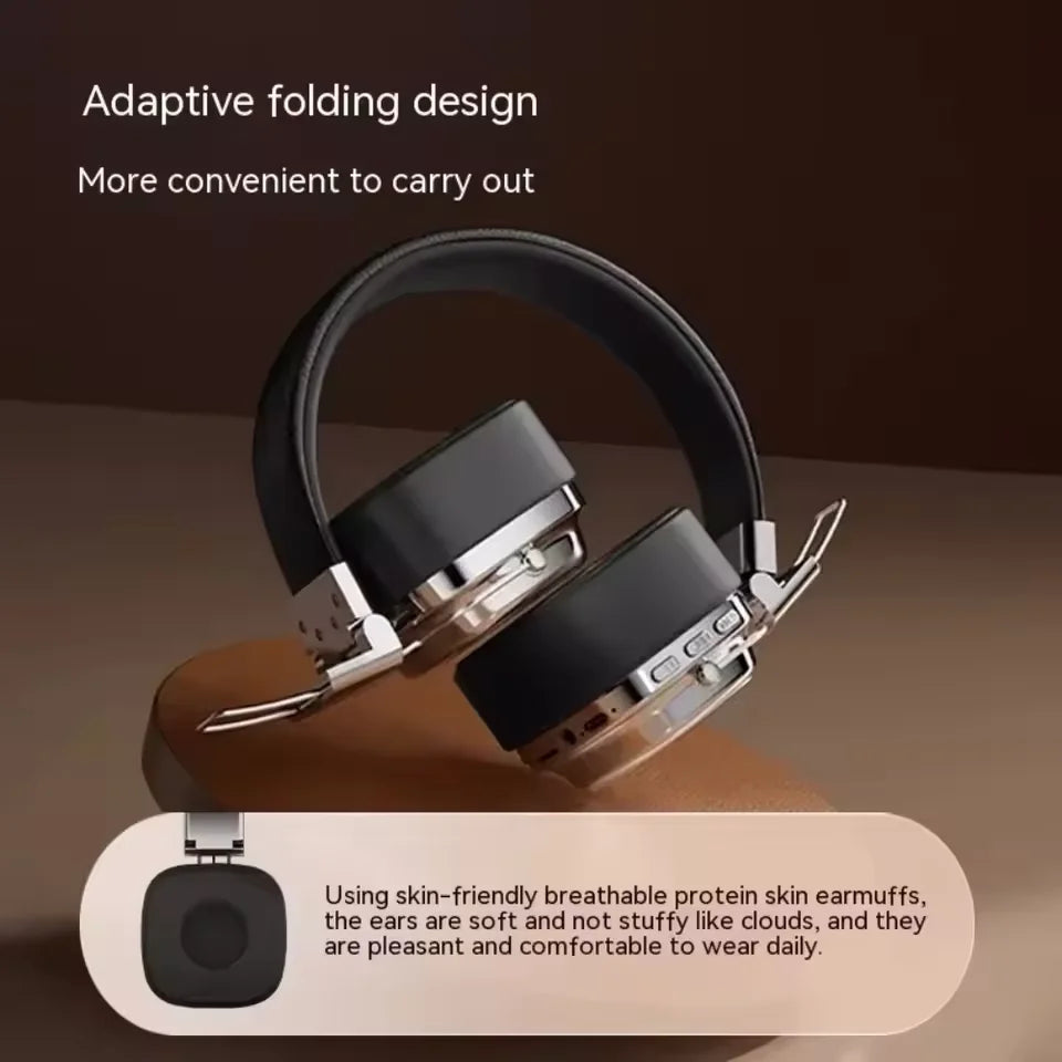 Nuevo 5,3 auriculares inalámbricos Bluetooth plegables auriculares Gamer elección Retro sobre la oreja auriculares DJ sonido estéreo Bluetooth