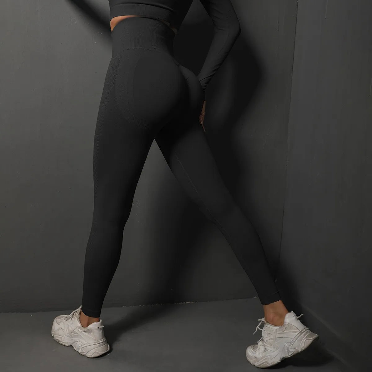 Women's High Waist Yoga Leggings Seamless Scrunch Butt Sport Tights for Fitness, Running, Hip Lift, Yoga Pants, High-Stretch Gym Leggings