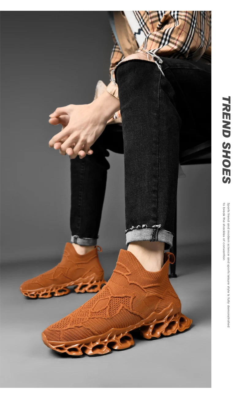 Zapatos de hombre, zapatillas de deporte informales para hombre, tenis, zapatos de lujo, zapatillas de entrenamiento para carreras, zapatos transpirables, zapatos para correr a la moda para mujer